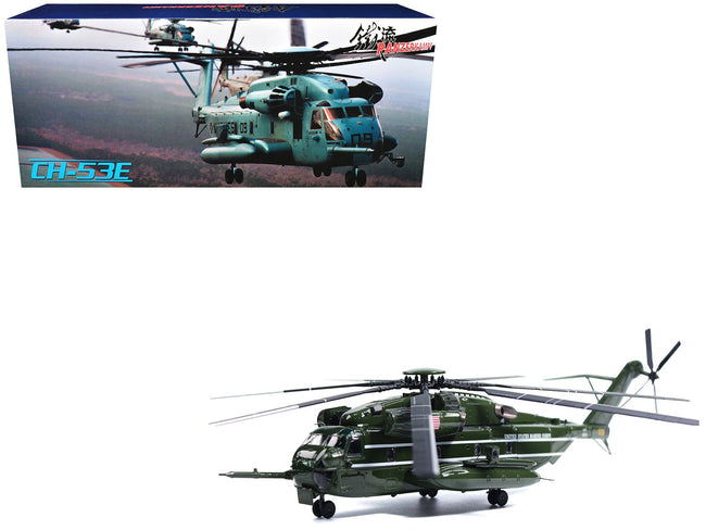Sikorsky CH-53E Sea Stallion Helicopter #31 "HMX-1 Nighthawks MCAS Quantico VA" United States Marine Corps 1/72 Diecast Model by Panzerkampf-Panzerkampf-ModelCars.com