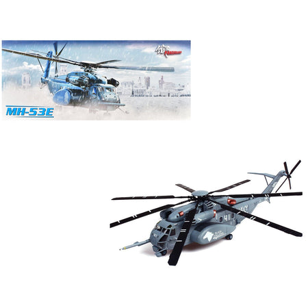 Sikorsky MH - 53E Sea Dragon Helicopter "United States Navy Black Stallions Tail Number 41" Light Gray 1/72 Diecast Model by Panzerkampf - Panzerkampf - ModelCars.com
