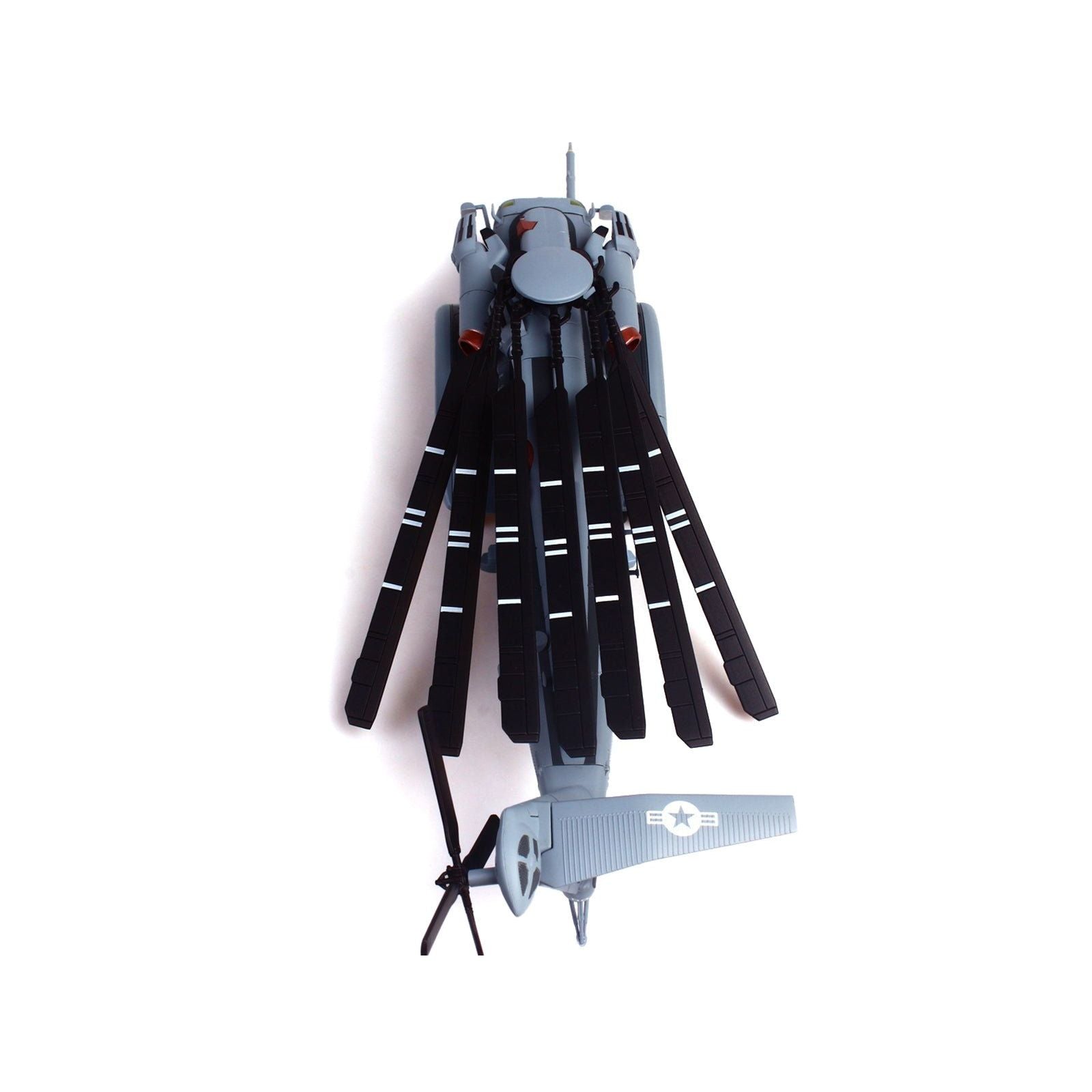 Sikorsky MH - 53E Sea Dragon Helicopter "United States Navy Black Stallions Tail Number 41" Light Gray 1/72 Diecast Model by Panzerkampf - Panzerkampf - ModelCars.com