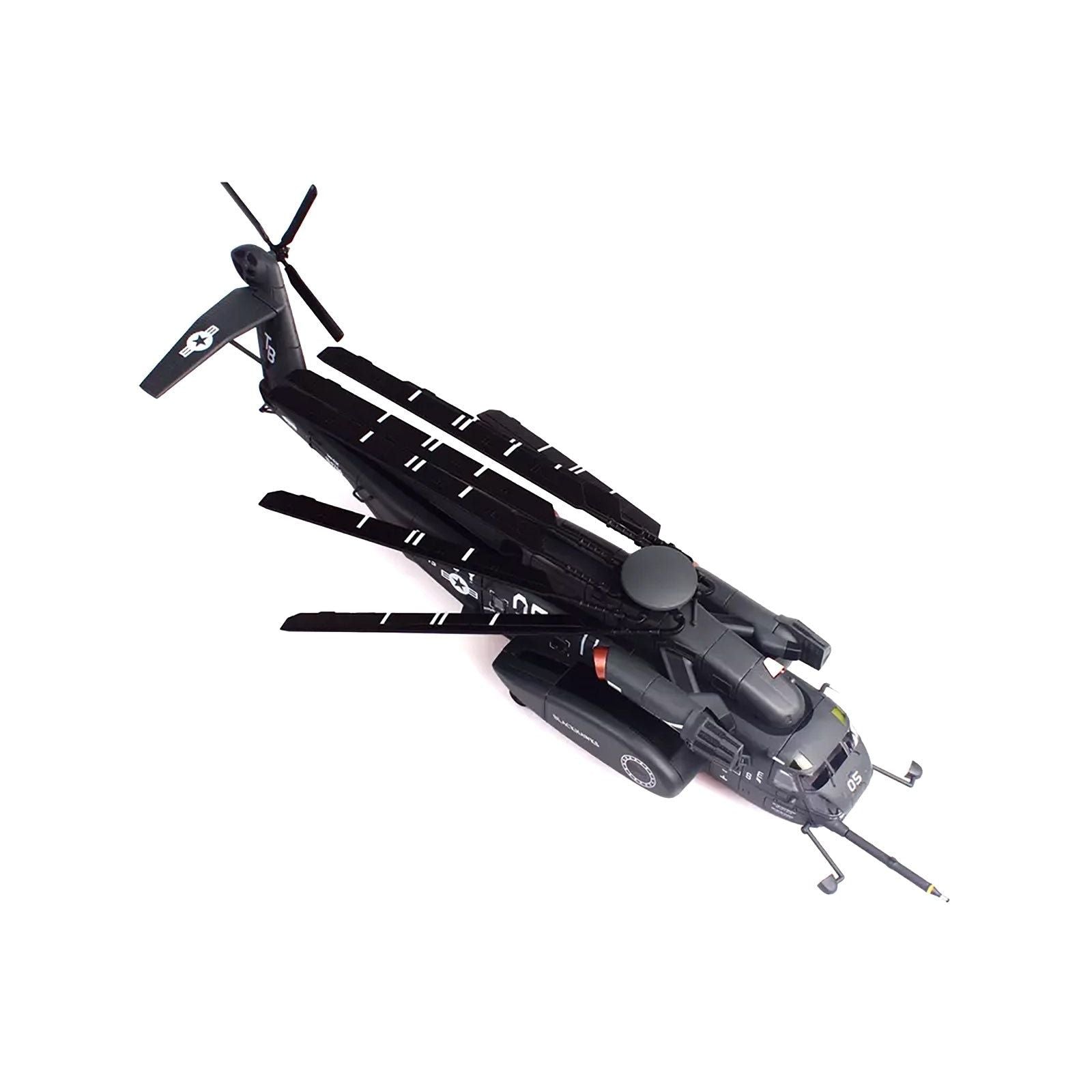 Sikorsky MH - 53E Sea Dragon Helicopter "United States Navy Blackhawks Tail Number 05" Dark Gray 1/72 Diecast Model by Panzerkampf - Panzerkampf - ModelCars.com