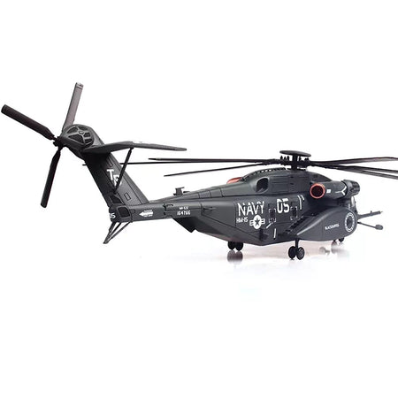 Sikorsky MH-53E Sea Dragon Helicopter "United States Navy Blackhawks Tail Number 05" Dark Gray 1/72 Diecast Model by Panzerkampf-Panzerkampf-ModelCars.com