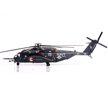 Sikorsky MH - 53E Sea Dragon Helicopter "United States Navy Blackhawks Tail Number 15" Dark Gray 1/72 Diecast Model by Panzerkampf - Panzerkampf - ModelCars.com