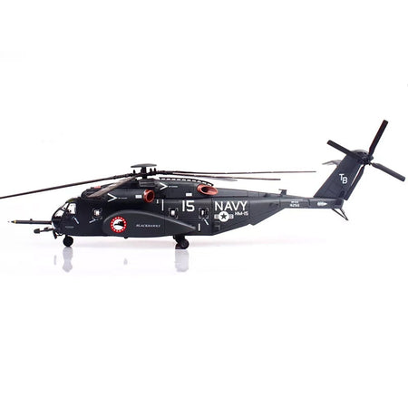 Sikorsky MH-53E Sea Dragon Helicopter "United States Navy Blackhawks Tail Number 15" Dark Gray 1/72 Diecast Model by Panzerkampf-Panzerkampf-ModelCars.com