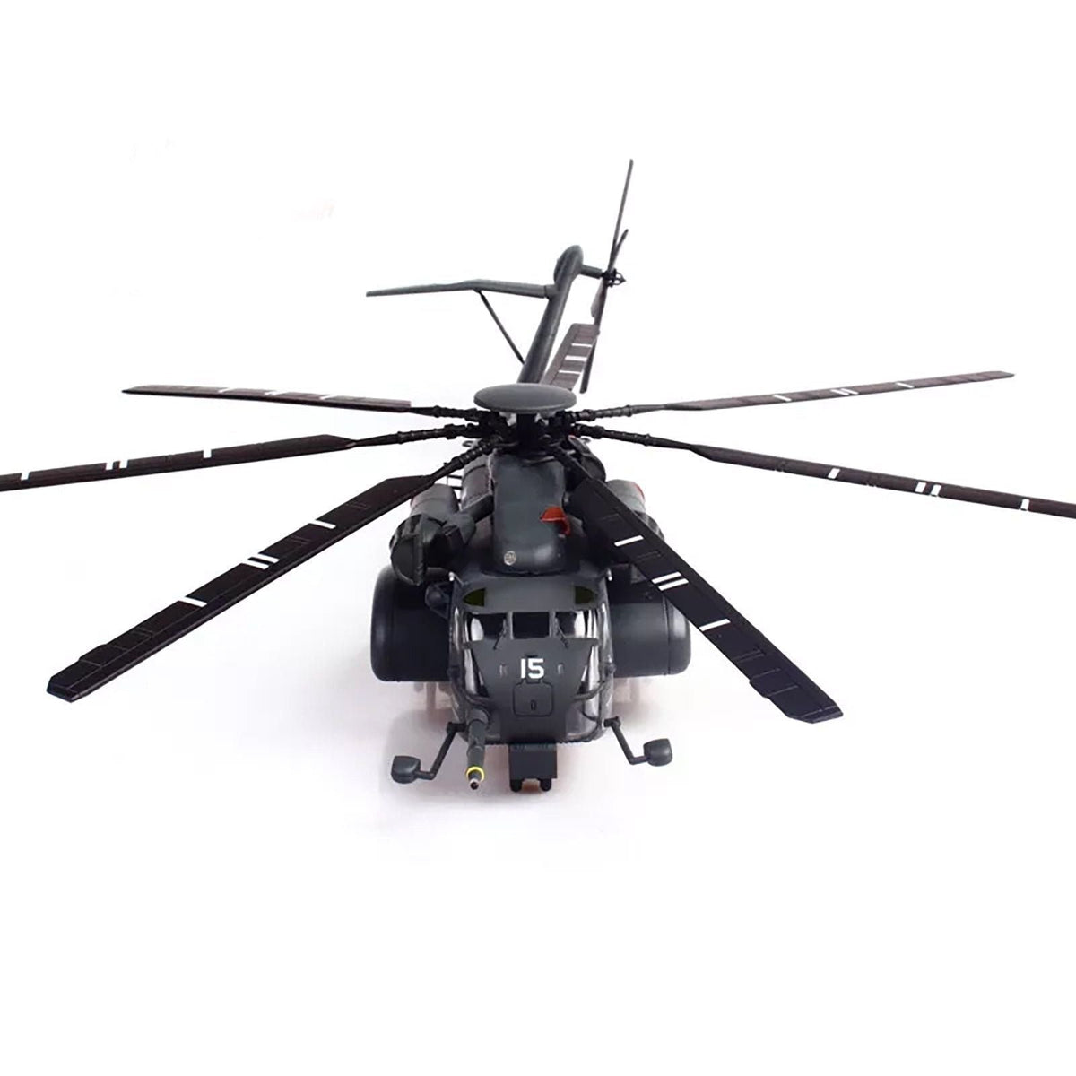 Sikorsky MH-53E Sea Dragon Helicopter "United States Navy Blackhawks Tail Number 15" Dark Gray 1/72 Diecast Model by Panzerkampf-Panzerkampf-ModelCars.com