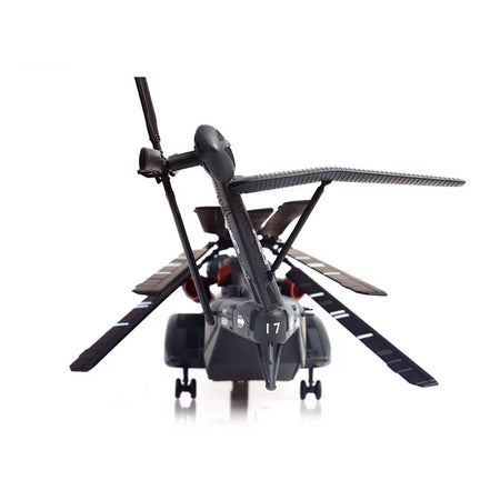 Sikorsky MH - 53E Sea Dragon Helicopter "United States Navy Blackhawks Tail Number 17" Dark Gray 1/72 Diecast Model by Panzerkampf - Panzerkampf - ModelCars.com