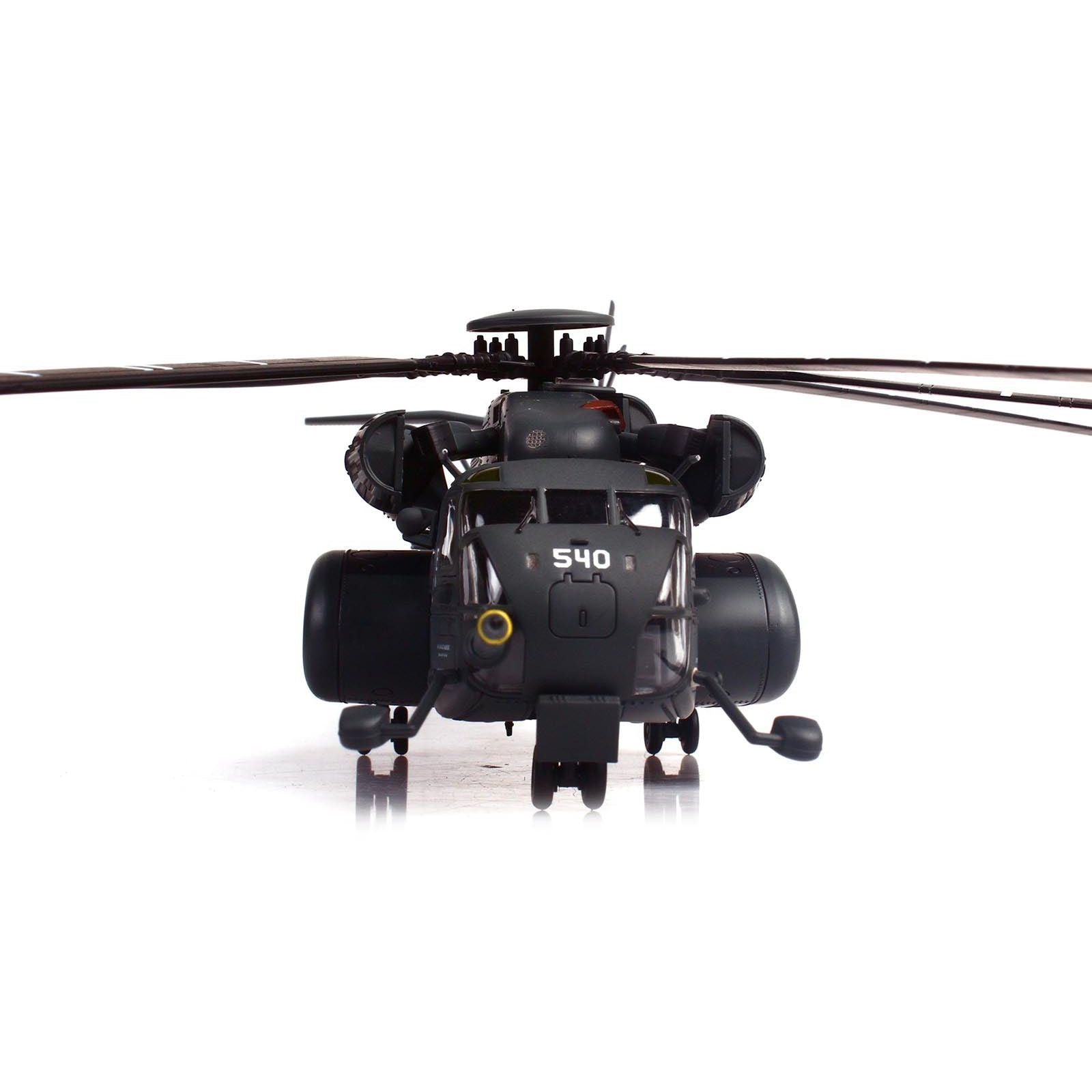 Sikorsky MH - 53E Sea Dragon Helicopter "United States Navy Vanguard Tail Number 540" Dark Gray 1/72 Diecast Model by Panzerkampf - Panzerkampf - ModelCars.com