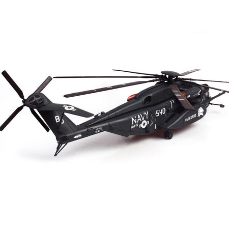 Sikorsky MH - 53E Sea Dragon Helicopter "United States Navy Vanguard Tail Number 540" Dark Gray 1/72 Diecast Model by Panzerkampf - Panzerkampf - ModelCars.com