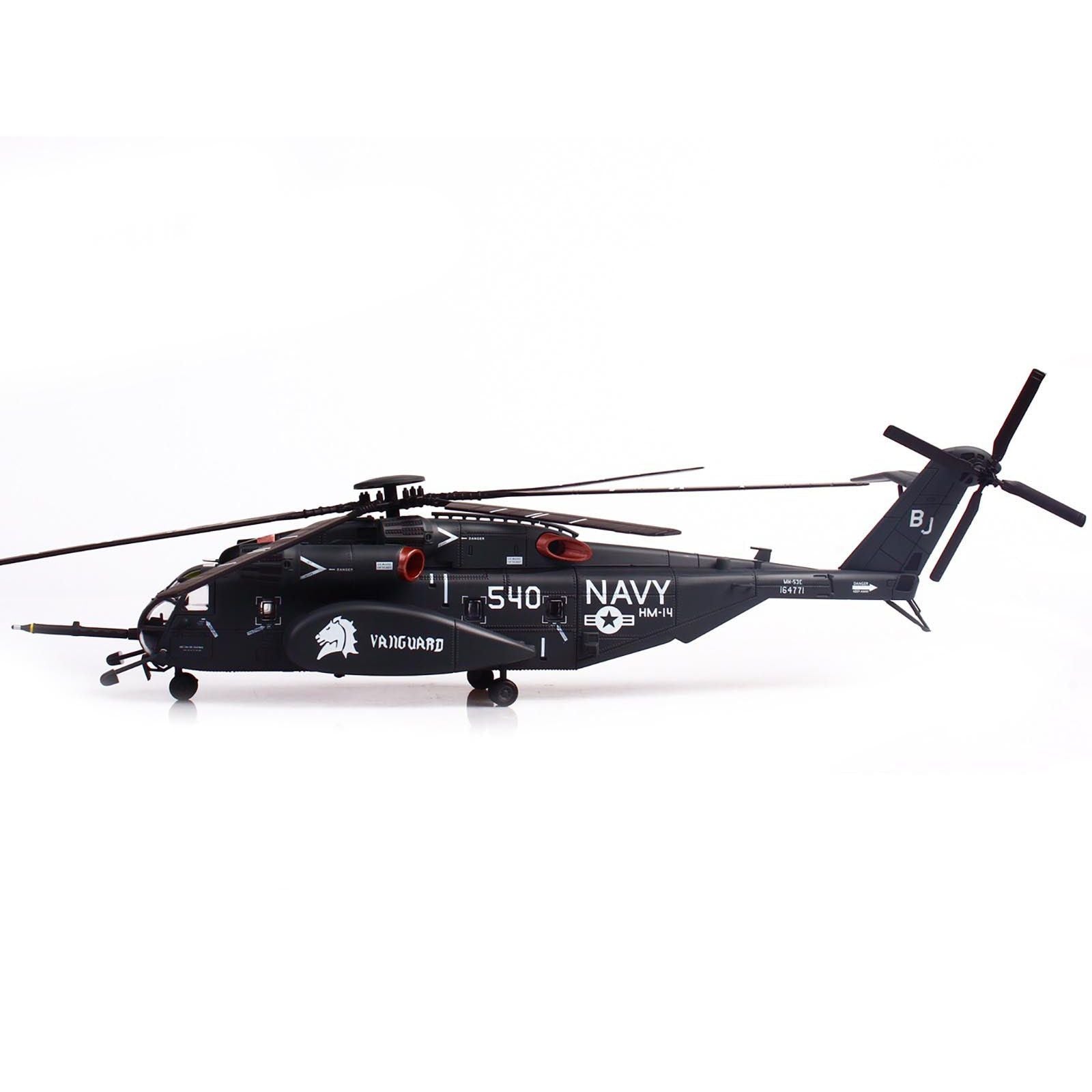 Sikorsky MH - 53E Sea Dragon Helicopter "United States Navy Vanguard Tail Number 540" Dark Gray 1/72 Diecast Model by Panzerkampf - Panzerkampf - ModelCars.com