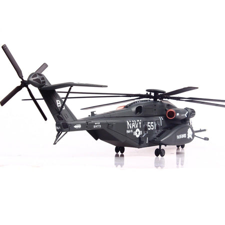 Sikorsky MH - 53E Sea Dragon Helicopter "United States Navy Vanguard Tail Number 551" Dark Gray 1/72 Diecast Model by Panzerkampf - Panzerkampf - ModelCars.com