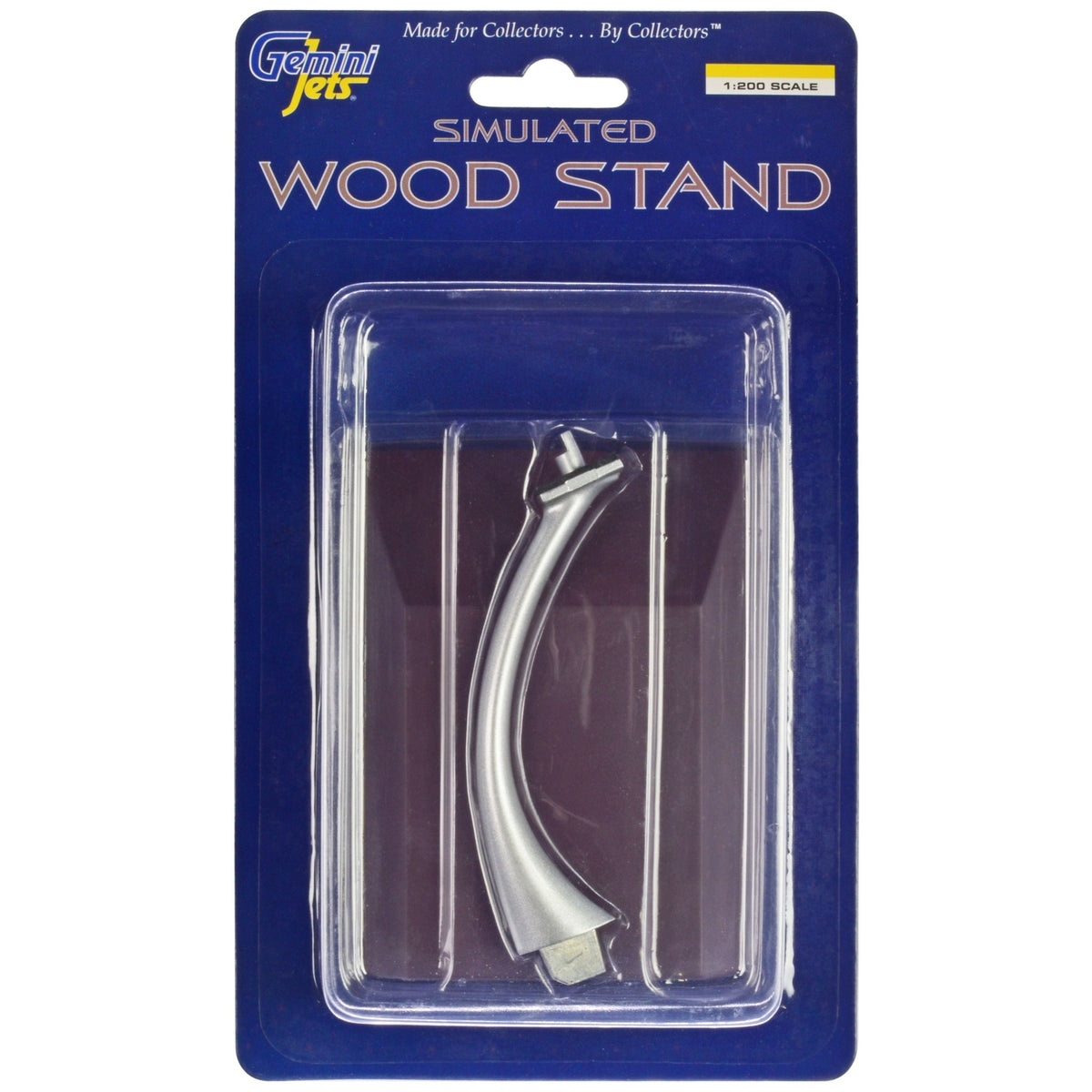 Simulated Wood Display Stand (Medium Size) for 1/200 Scale Models by GeminiJets-GeminiJets-ModelCars.com