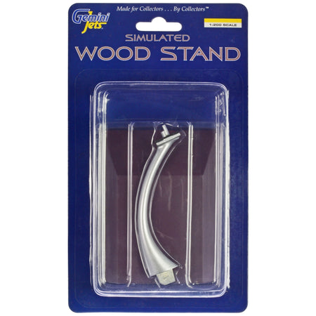 Simulated Wood Display Stand (Medium Size) for 1/200 Scale Models by GeminiJets-GeminiJets-ModelCars.com