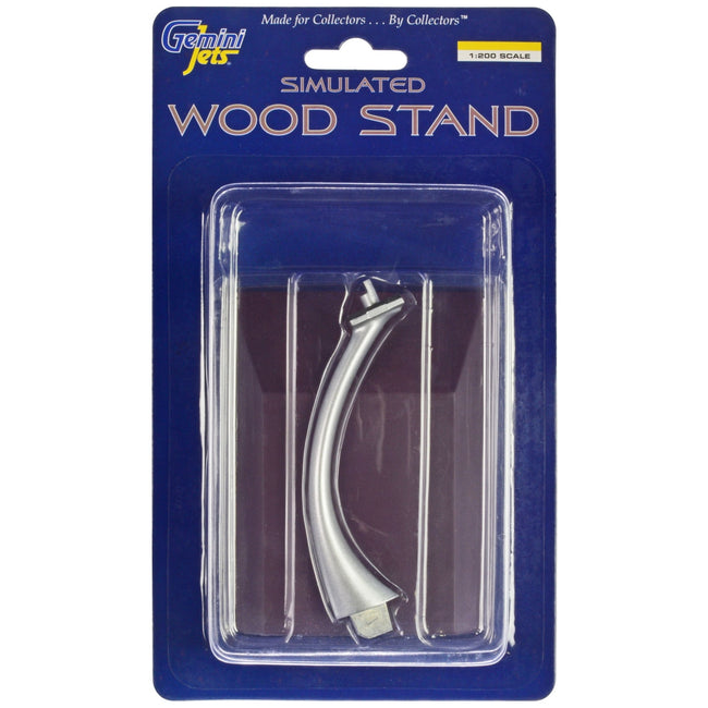 Simulated Wood Display Stand (Medium Size) for 1/200 Scale Models by GeminiJets-GeminiJets-ModelCars.com
