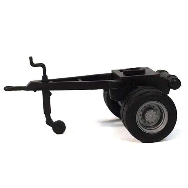 Single-Axle Converter Dolly 1/87 (HO) Plastic Model by Promotex-Promotex-ModelCars.com