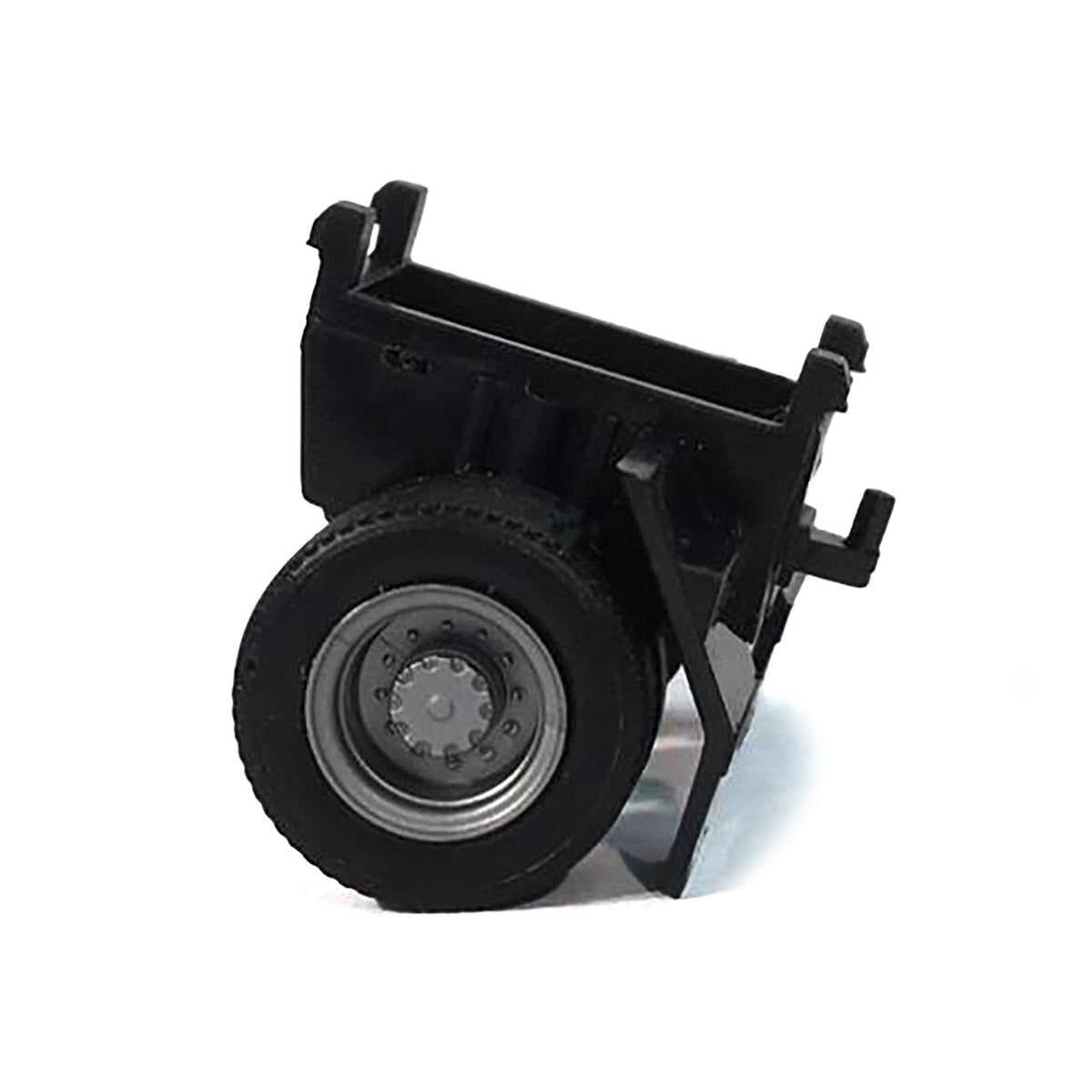 Single Axle Trailer Chassis 1/87 (HO) Plastic Model by Promotex - Promotex - ModelCars.com