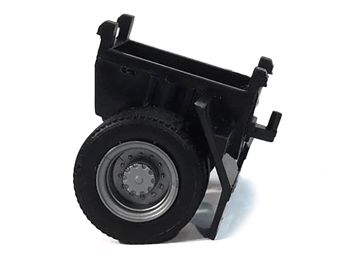 Single Axle Trailer Chassis 1/87 (HO) Plastic Model by Promotex-Promotex-ModelCars.com