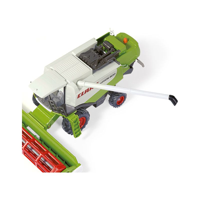 Claas Lexion 600 Combine Harvester Green and Gray 1/50 Diecast Model by Siku