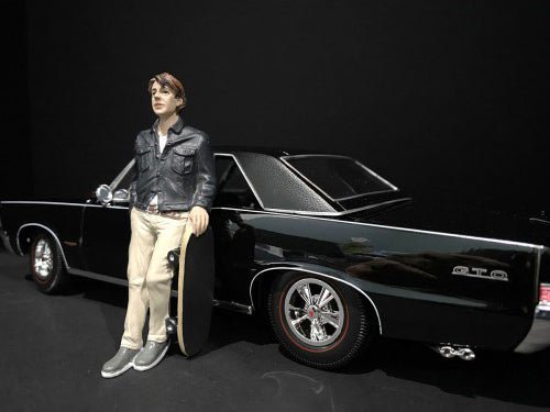 Skateboarder Figurine III for 1/24 Scale Models by American Diorama-American Diorama-ModelCars.com