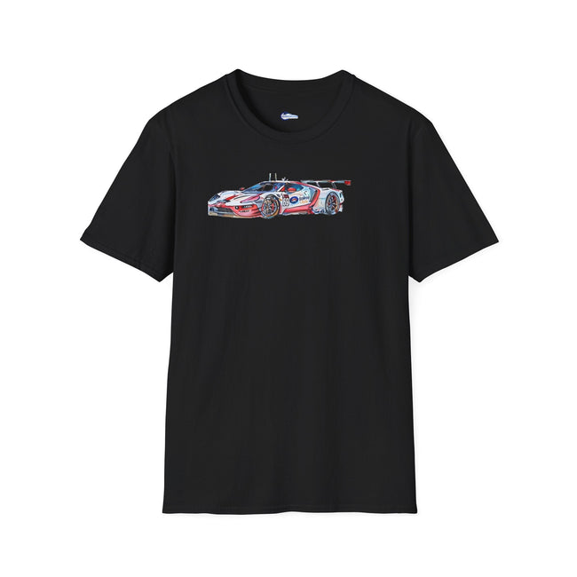 Sketch Art 24 Hours of Le Mans #69 Ryan Briscoe - Scott Dixon - Richard Westbrook Unisex T-Shirt - Racing Enthusiast Apparel-Modelcars.com-ModelCars.com