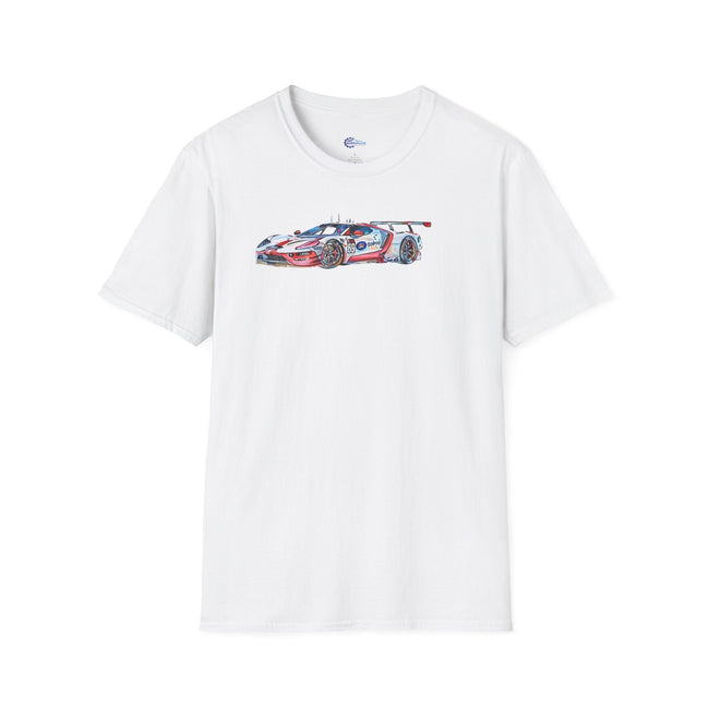 Sketch Art 24 Hours of Le Mans #69 Ryan Briscoe - Scott Dixon - Richard Westbrook Unisex T-Shirt - Racing Enthusiast Apparel-Modelcars.com-ModelCars.com