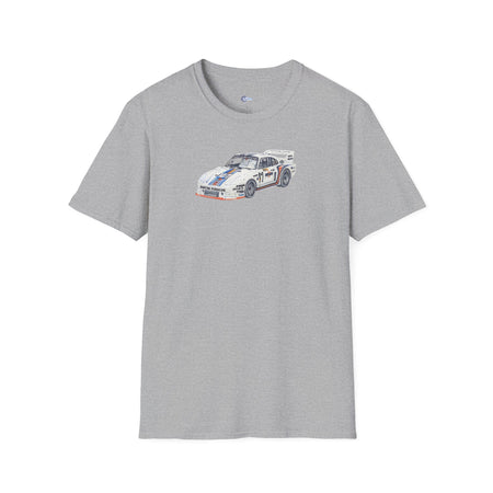Sketch Art 24 Hours of Le Mans Porsche 935/77 #41 Martini Racing T-Shirt-Modelcars.com-ModelCars.com