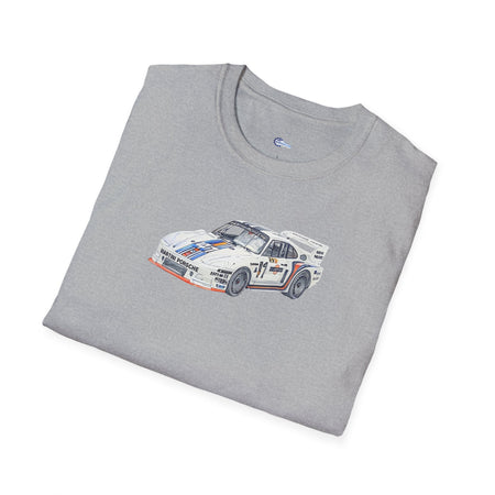 Sketch Art 24 Hours of Le Mans Porsche 935/77 #41 Martini Racing T-Shirt-Modelcars.com-ModelCars.com