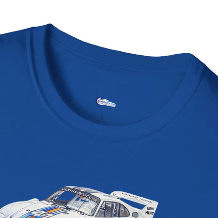 Sketch Art 24 Hours of Le Mans Porsche 935/77 #41 Martini Racing T-Shirt-Modelcars.com-ModelCars.com