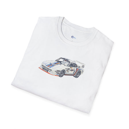 Sketch Art 24 Hours of Le Mans Porsche 935/77 #41 Martini Racing T-Shirt-Modelcars.com-ModelCars.com