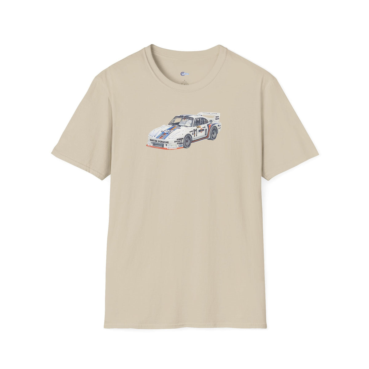 Sketch Art 24 Hours of Le Mans Porsche 935/77 #41 Martini Racing T-Shirt-Modelcars.com-ModelCars.com