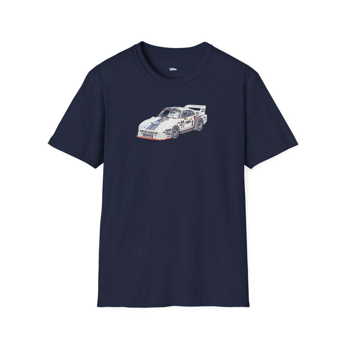 Sketch Art 24 Hours of Le Mans Porsche 935/77 #41 Martini Racing T-Shirt-Modelcars.com-ModelCars.com
