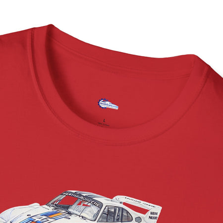 Sketch Art 24 Hours of Le Mans Porsche 935/77 #41 Martini Racing T-Shirt-Modelcars.com-ModelCars.com