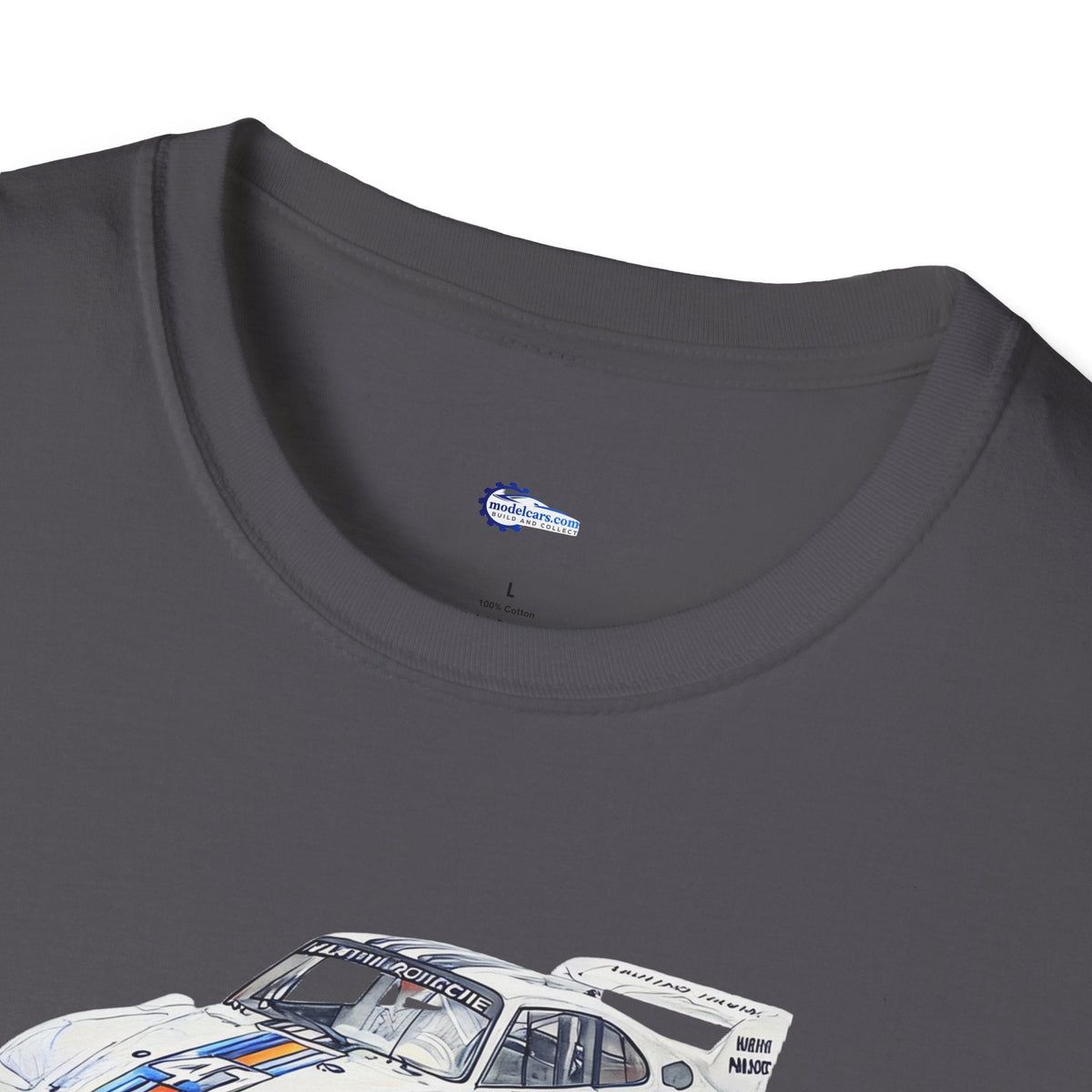 Sketch Art 24 Hours of Le Mans Porsche 935/77 #41 Martini Racing T-Shirt-Modelcars.com-ModelCars.com
