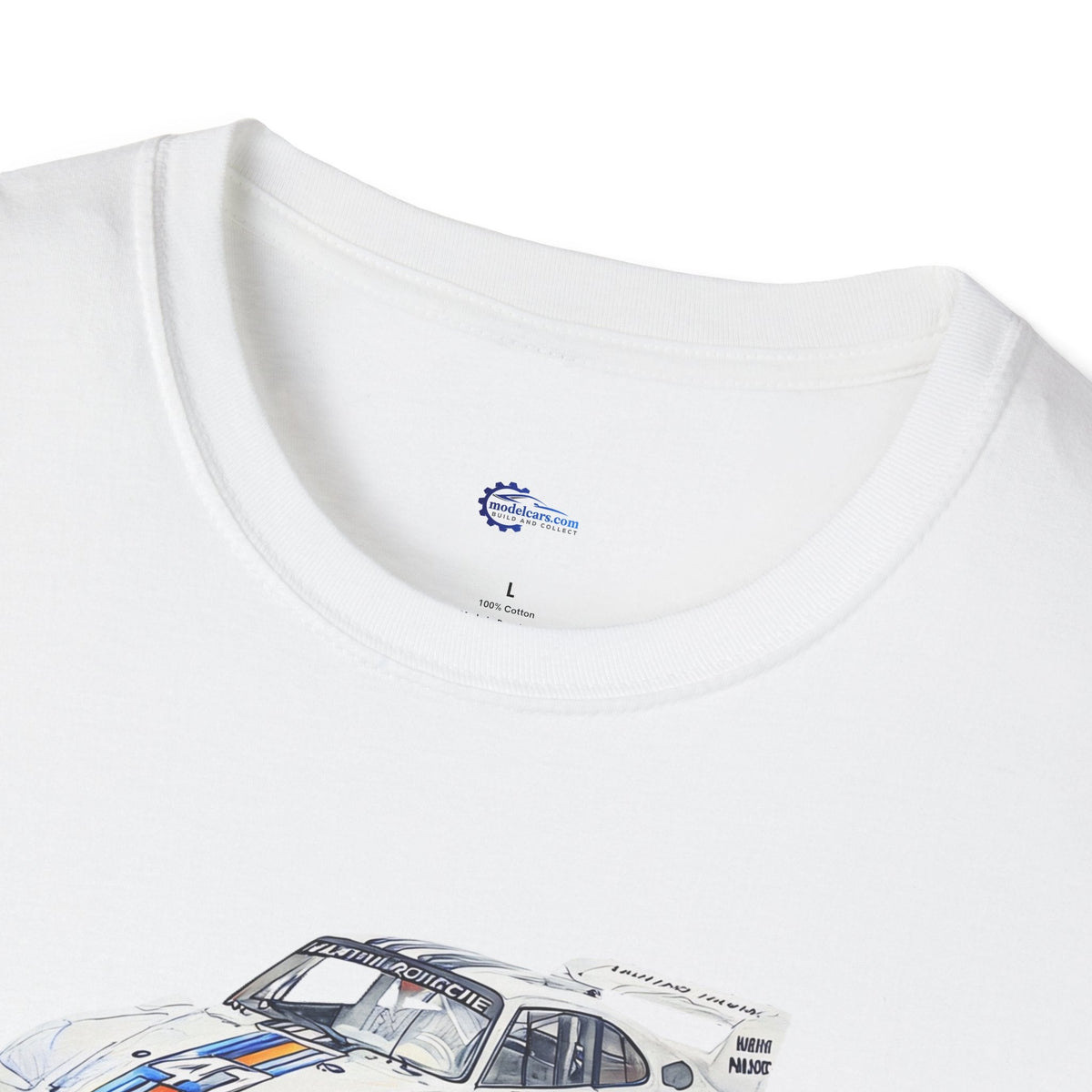 Sketch Art 24 Hours of Le Mans Porsche 935/77 #41 Martini Racing T-Shirt-Modelcars.com-ModelCars.com