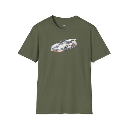 Sketch Art 24 Hours of Le Mans Porsche 935/77 #41 Martini Racing T-Shirt-Modelcars.com-ModelCars.com