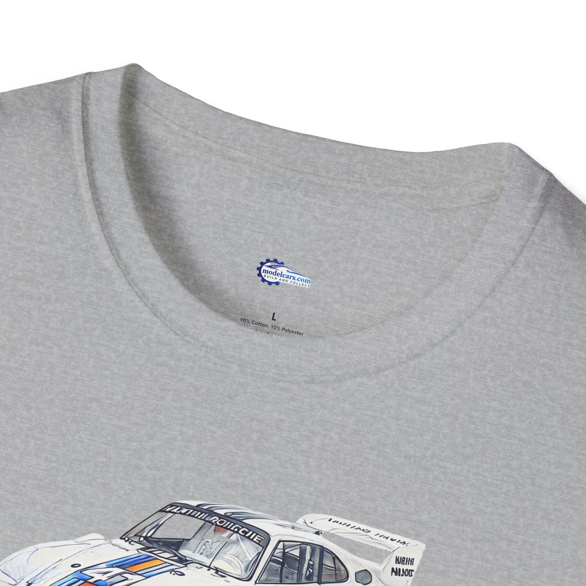 Sketch Art 24 Hours of Le Mans Porsche 935/77 #41 Martini Racing T-Shirt-Modelcars.com-ModelCars.com