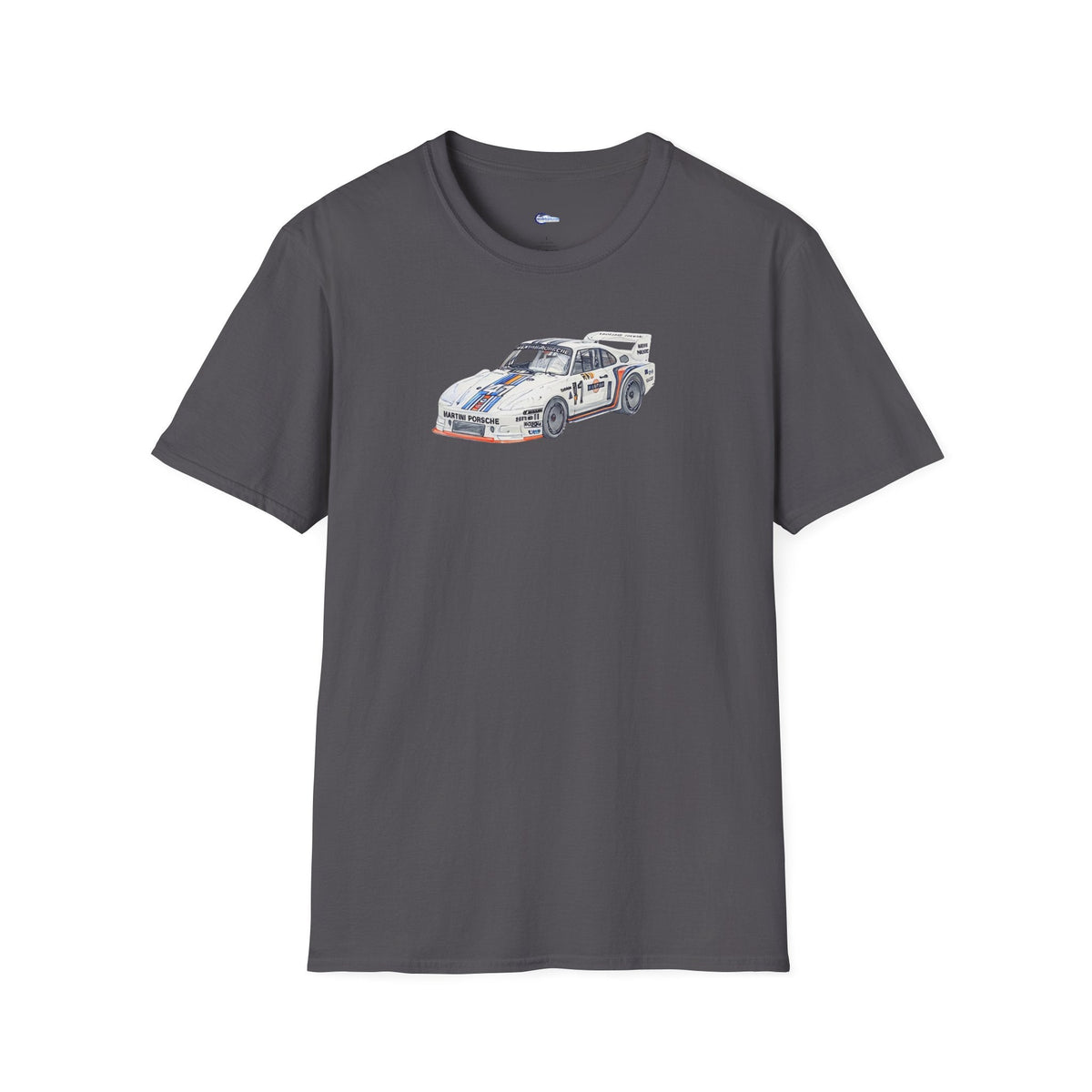 Sketch Art 24 Hours of Le Mans Porsche 935/77 #41 Martini Racing T-Shirt-Modelcars.com-ModelCars.com