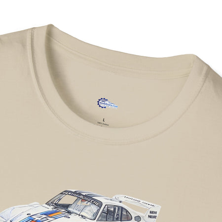 Sketch Art 24 Hours of Le Mans Porsche 935/77 #41 Martini Racing T-Shirt-Modelcars.com-ModelCars.com