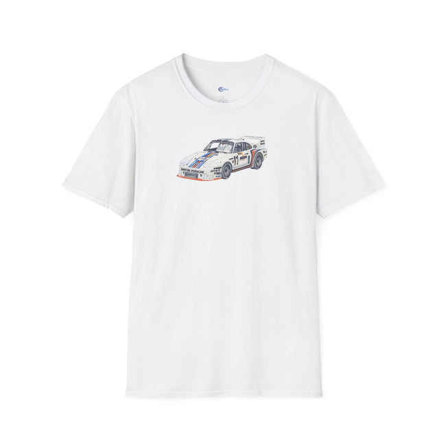 Sketch Art 24 Hours of Le Mans Porsche 935/77 #41 Martini Racing T-Shirt-Modelcars.com-ModelCars.com