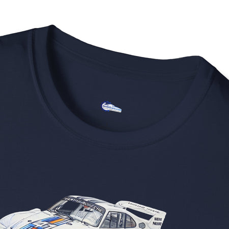 Sketch Art 24 Hours of Le Mans Porsche 935/77 #41 Martini Racing T-Shirt-Modelcars.com-ModelCars.com