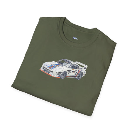 Sketch Art 24 Hours of Le Mans Porsche 935/77 #41 Martini Racing T-Shirt-Modelcars.com-ModelCars.com
