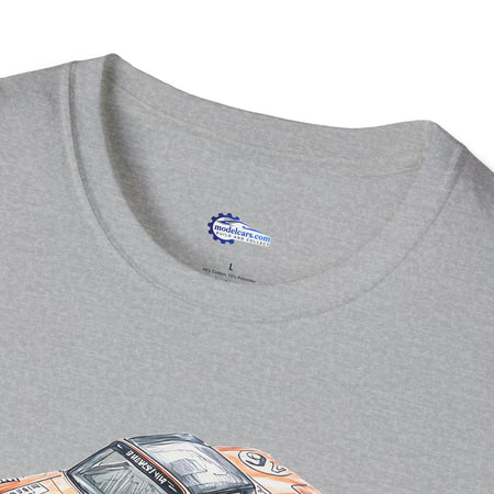 Sketch Art 24 Hours of Le Mans Vintage Porsche 914/6 #46 1971 -T-Shirt-Modelcars.com-ModelCars.com