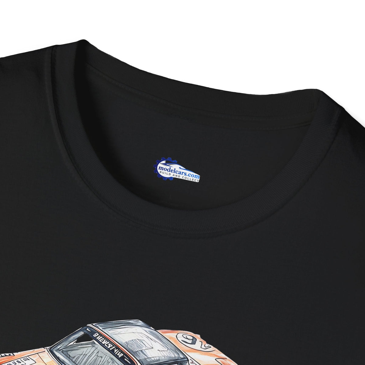 Sketch Art 24 Hours of Le Mans Vintage Porsche 914/6 #46 1971 -T-Shirt-Modelcars.com-ModelCars.com