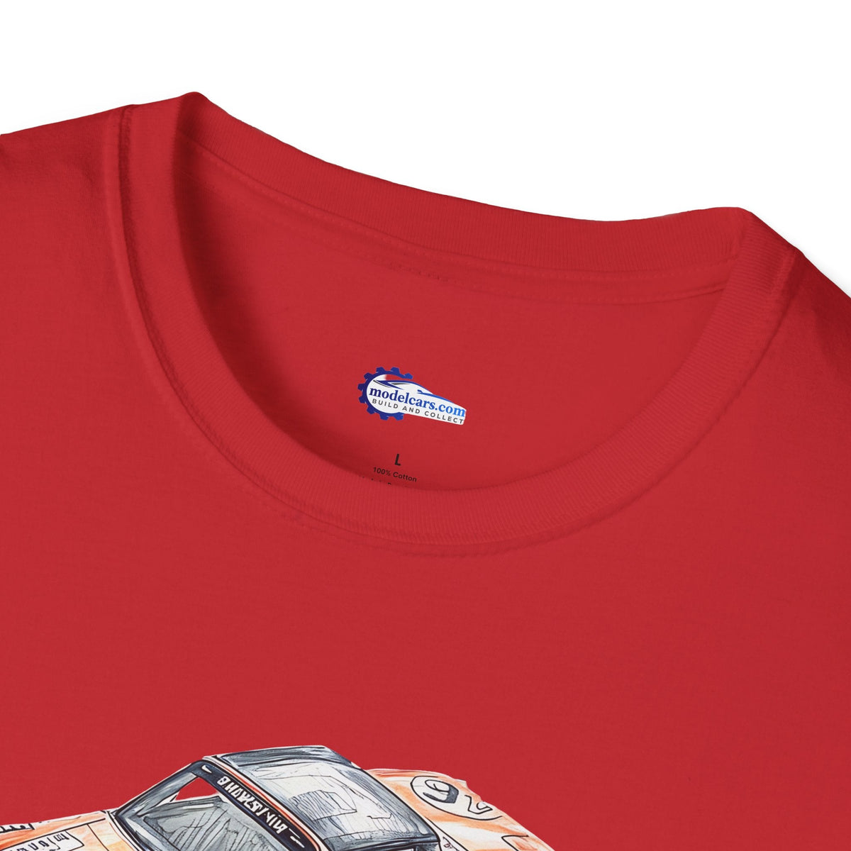 Sketch Art 24 Hours of Le Mans Vintage Porsche 914/6 #46 1971 -T-Shirt-Modelcars.com-ModelCars.com