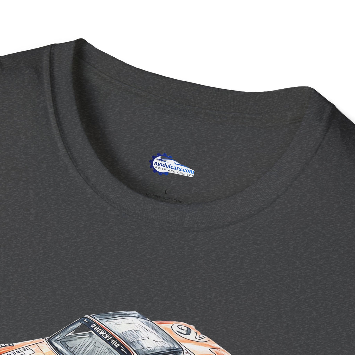 Sketch Art 24 Hours of Le Mans Vintage Porsche 914/6 #46 1971 -T-Shirt-Modelcars.com-ModelCars.com