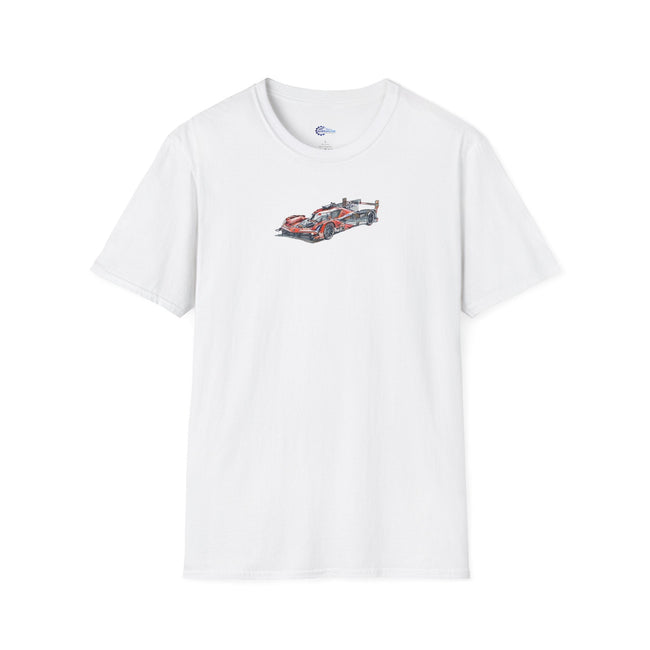Sketch Art Acura ARX-06 Le Mans Style 12 Hours of Sebring T-Shirt, Race Car Tee, Automotive-Modelcars.com-ModelCars.com