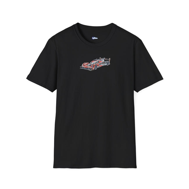 Sketch Art Acura ARX-06 Le Mans Style 12 Hours of Sebring T-Shirt, Race Car Tee, Automotive-Modelcars.com-ModelCars.com
