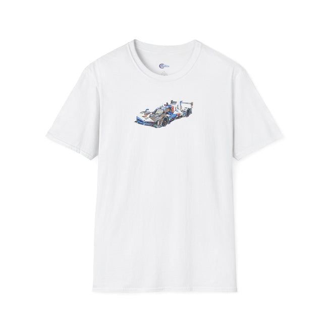 Sketch-Art BMW M Hybrid Le Mans Style T-Shirt - 24 Hours of Daytona, Unisex Tee, Car-Modelcars.com-ModelCars.com
