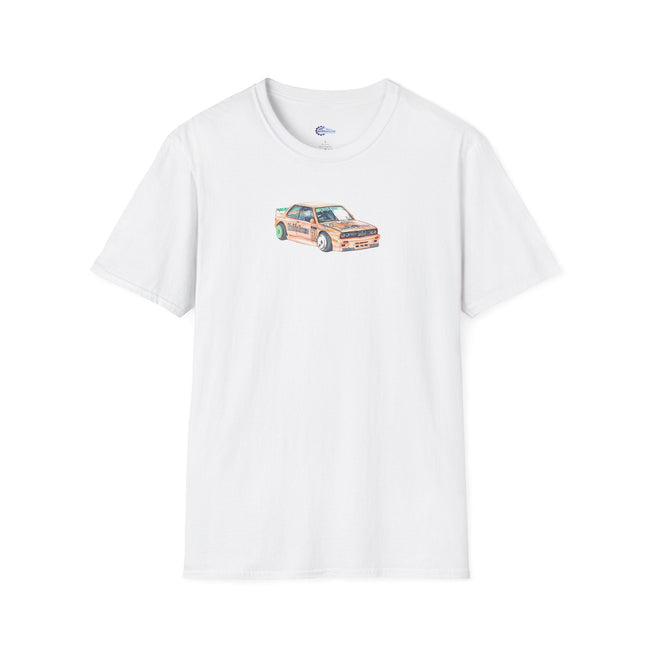 Sketch Art- BMW M3 KaidoHaus T-Shirt, Car Enthusiast Tee, JDM Style-Modelcars.com-ModelCars.com