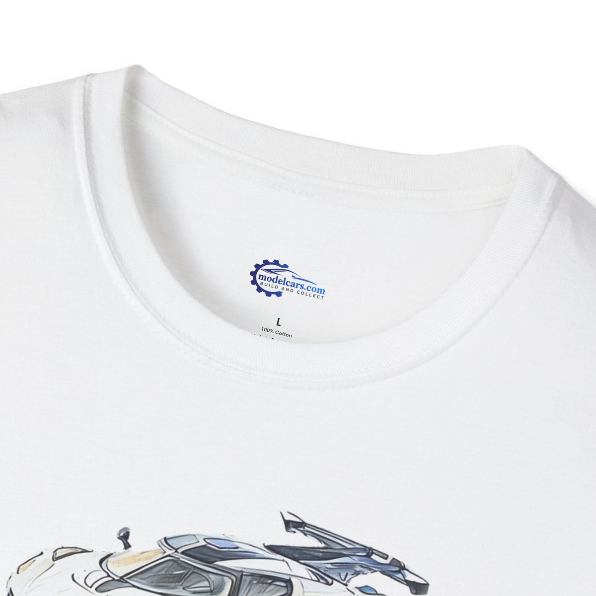 Sketch Art Koenigsegg Jesko T-Shirt, Supercar Tee, Classic with model designation-Modelcars.com-ModelCars.com