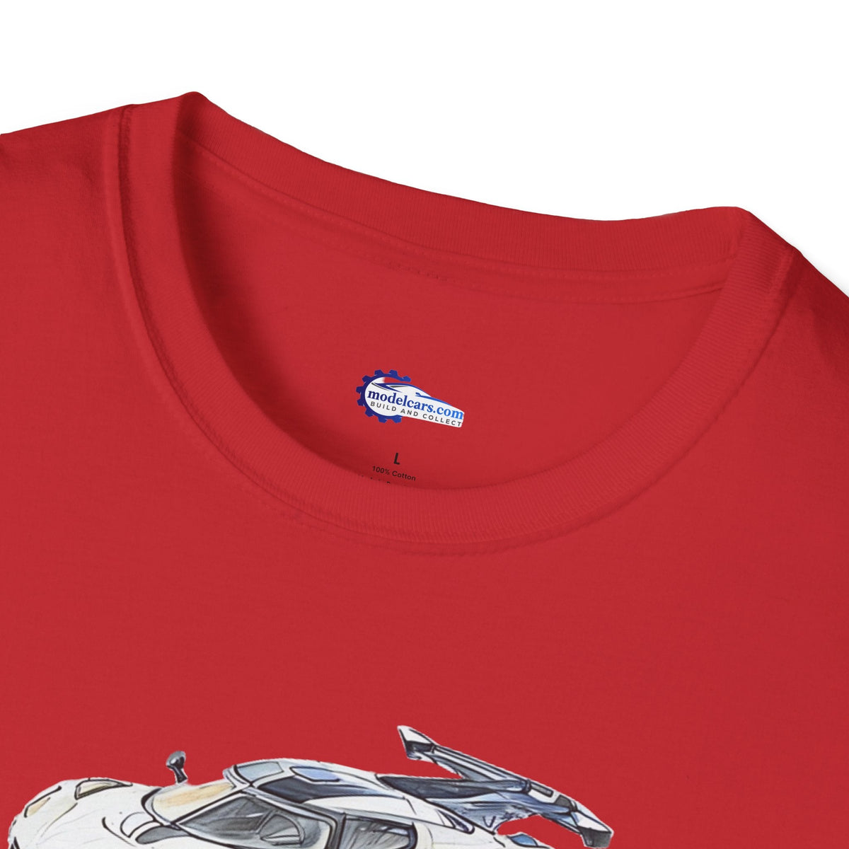Sketch Art Koenigsegg Jesko T-Shirt, Supercar Tee, Classic with model designation-Modelcars.com-ModelCars.com