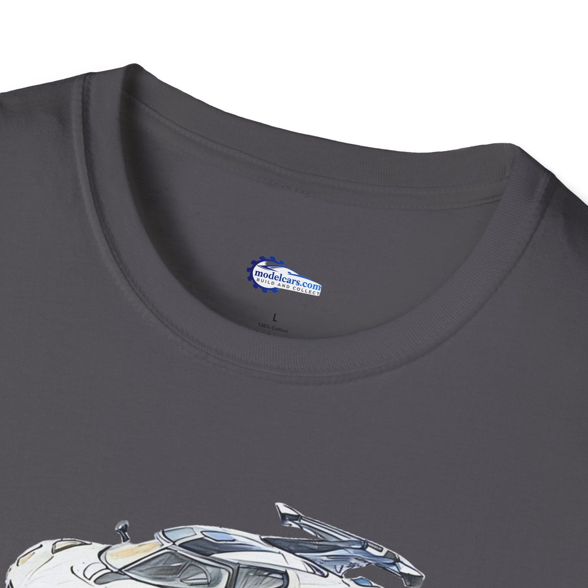 Sketch Art Koenigsegg Jesko T-Shirt, Supercar Tee, Classic with model designation-Modelcars.com-ModelCars.com